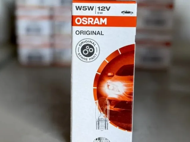 Лампа OSRAM W5W 12v (W2.1x9.5d, 2825, 781.420)