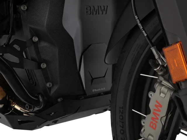 Защита пер крышки двигателя металл Engine housing protection R1300 - black 13222-002 Wunderlich, фото 2