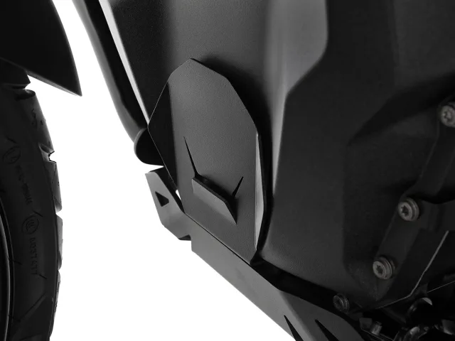Защита пер крышки двигателя металл Engine housing protection R1300 - black 13222-002 Wunderlich, фото 4