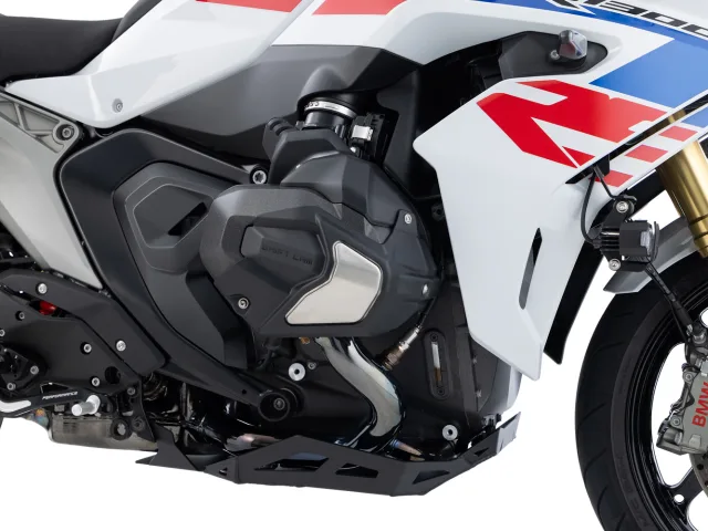 Защита клапанных крышек R1300 (Valve Cover & Cylinder Protectors ULTIMATE R 1300 - black) 13240-002 Wunderlich, фото 5