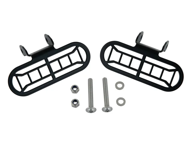 Защита стекол штатного допсвета R1300RT (Headlight guard for original LED auxiliary headlights R 1300 RT - black) 14263-002