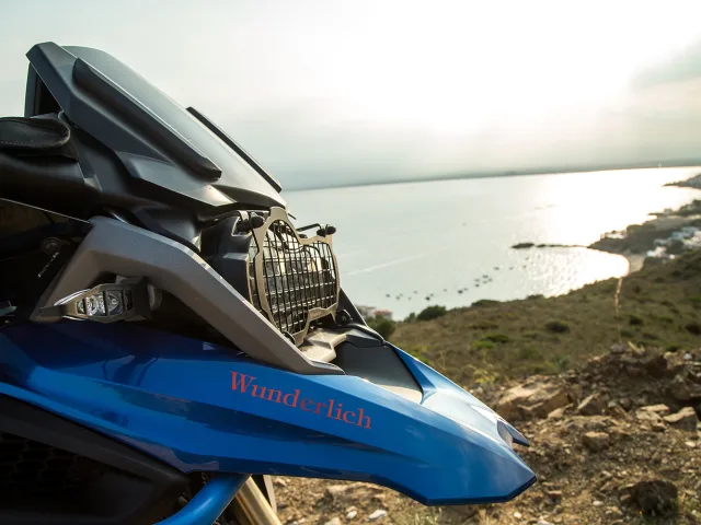 Решетка на фару откидная (Head light grille - foldable - black) R1200GS (2017-), R1250GS(A) 20420-402 Wunderlich, фото 5