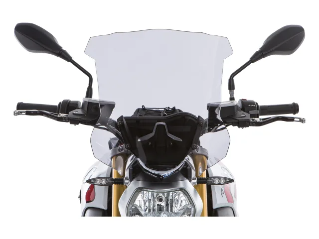 Ветровое стекло Marathon для R1200R LC высокое дымчатое (windshield MARATHON R 1200 R LC - high - smoked grey), фото 2