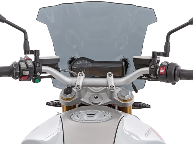 Проставки руля 35мм наклонные серебро (ERGO+) R1200R LC, R1250R, R1200RS LC, R1250RS 31000-301 Wunderlich, фото 2