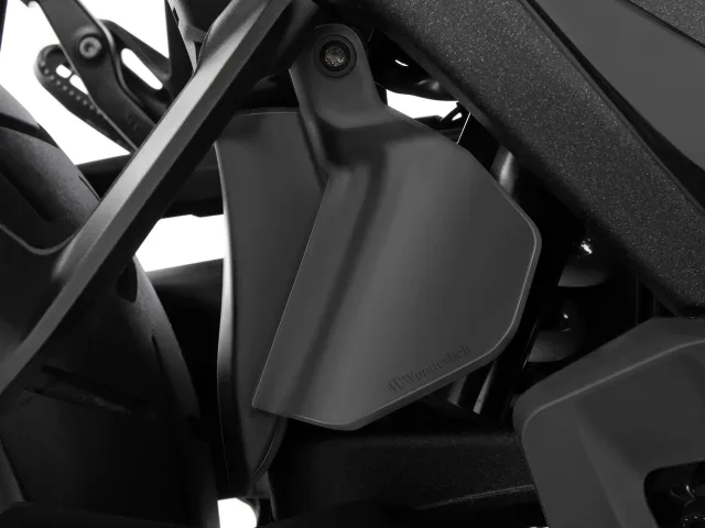 Грязевая защита заднего амортизатора R1300GSA. Пластиковая, черная. 13242-102 Wunderlich, фото 4