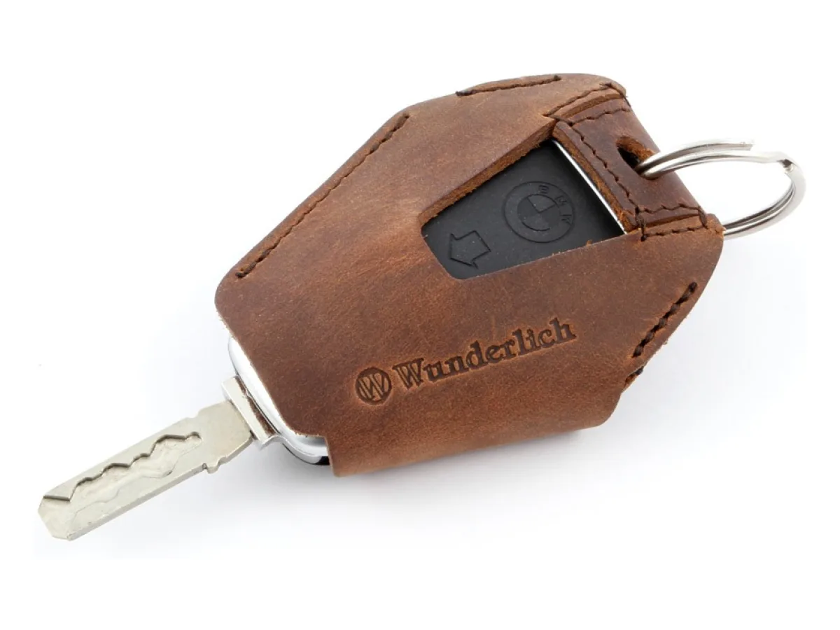 Чехол для Key Less пульта нового образца (коричневая кожа) Keyless Ride Leather Key Pouch - Genuine leather - brown