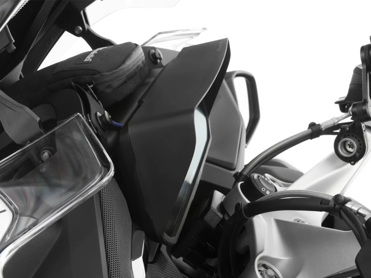 Козырек на приборную панель TFT (Wunderlich glare shield for TFT 10.25” cockpit - Connectivity Display - black), фото 4