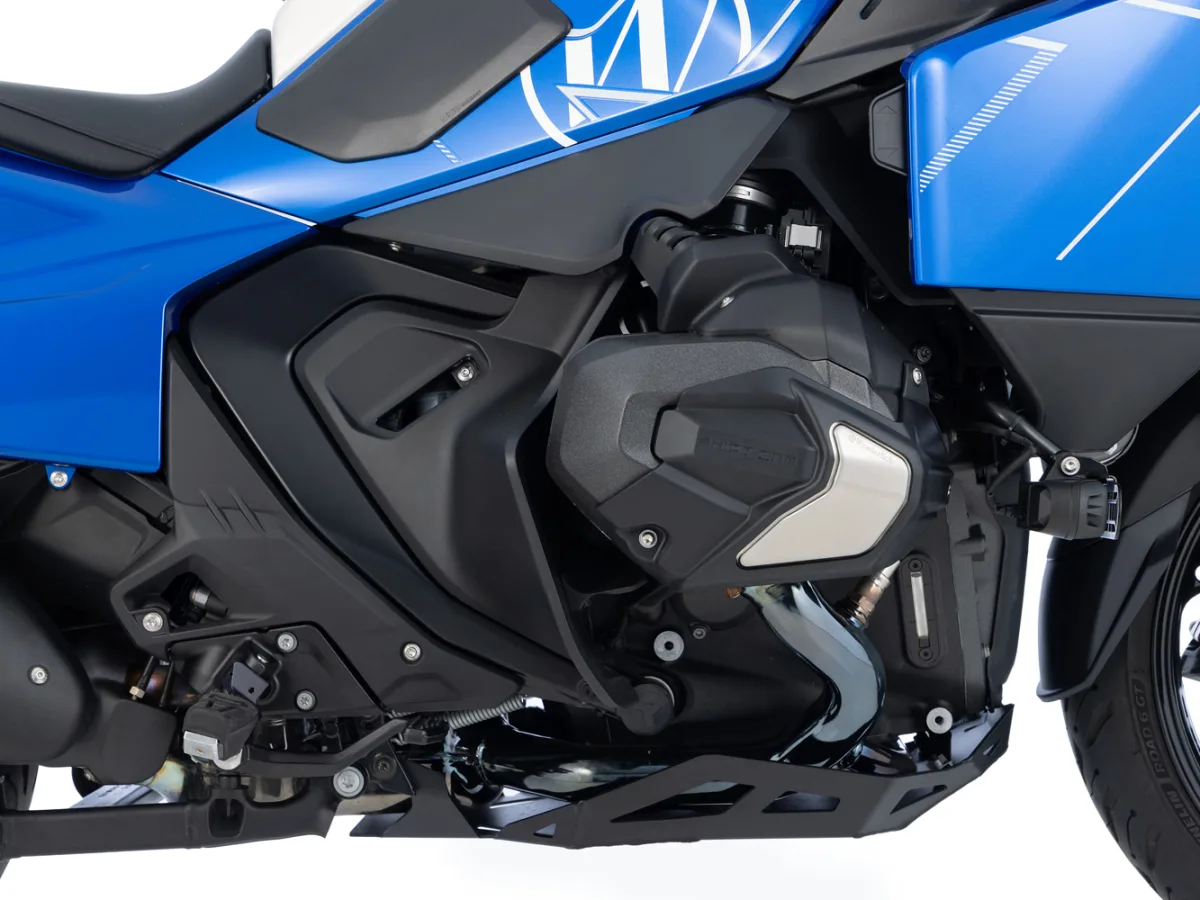 Защита клапанных крышек R1300 (Valve Cover & Cylinder Protectors ULTIMATE R 1300 - black) 13240-002 Wunderlich, фото 6