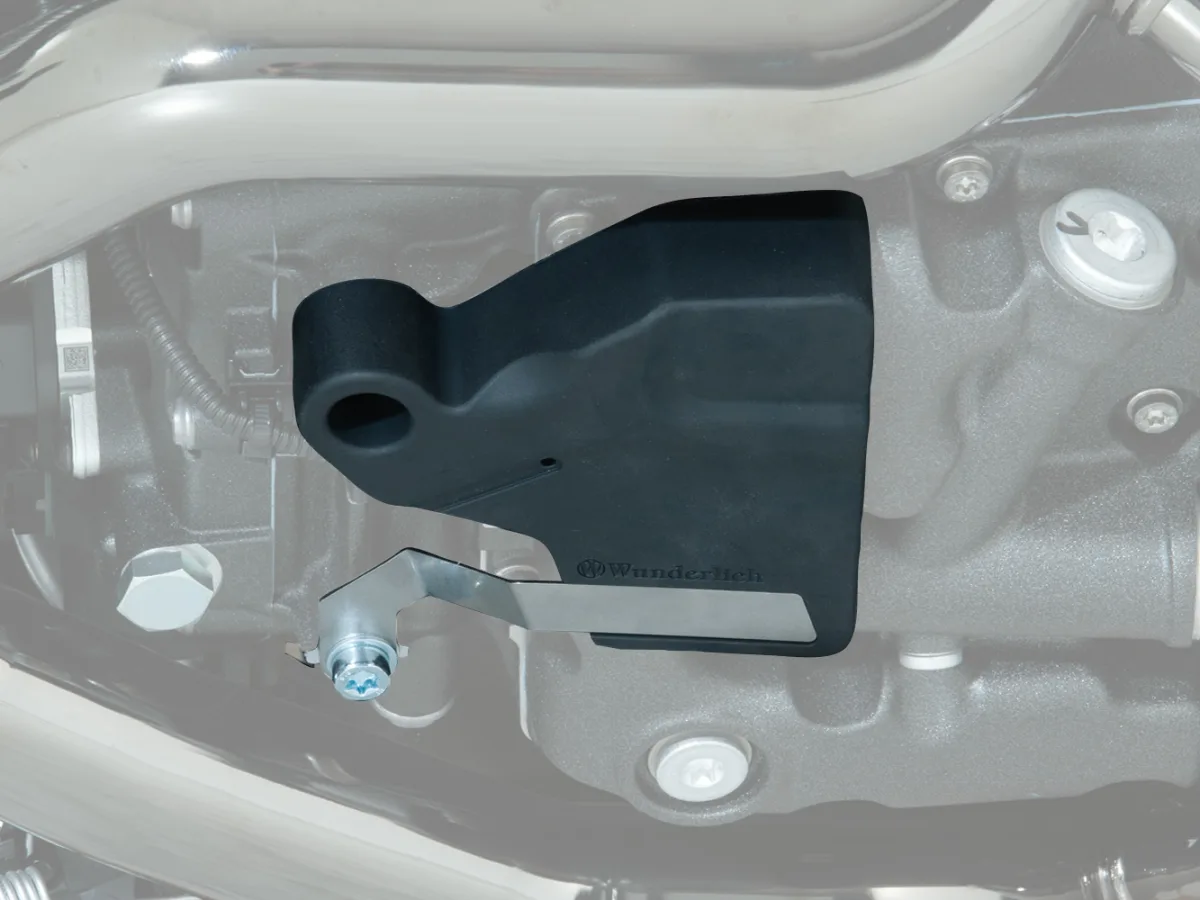 Защита датчика уровня масла R1300 (Oil Level Sensor Guard R 1300 - black) (13221-002  + 14221-002-ANB) Wunderlich, фото 2