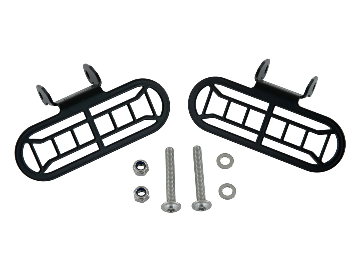 Защита стекол штатного допсвета R1300RT (Headlight guard for original LED auxiliary headlights R 1300 RT - black) 14263-002