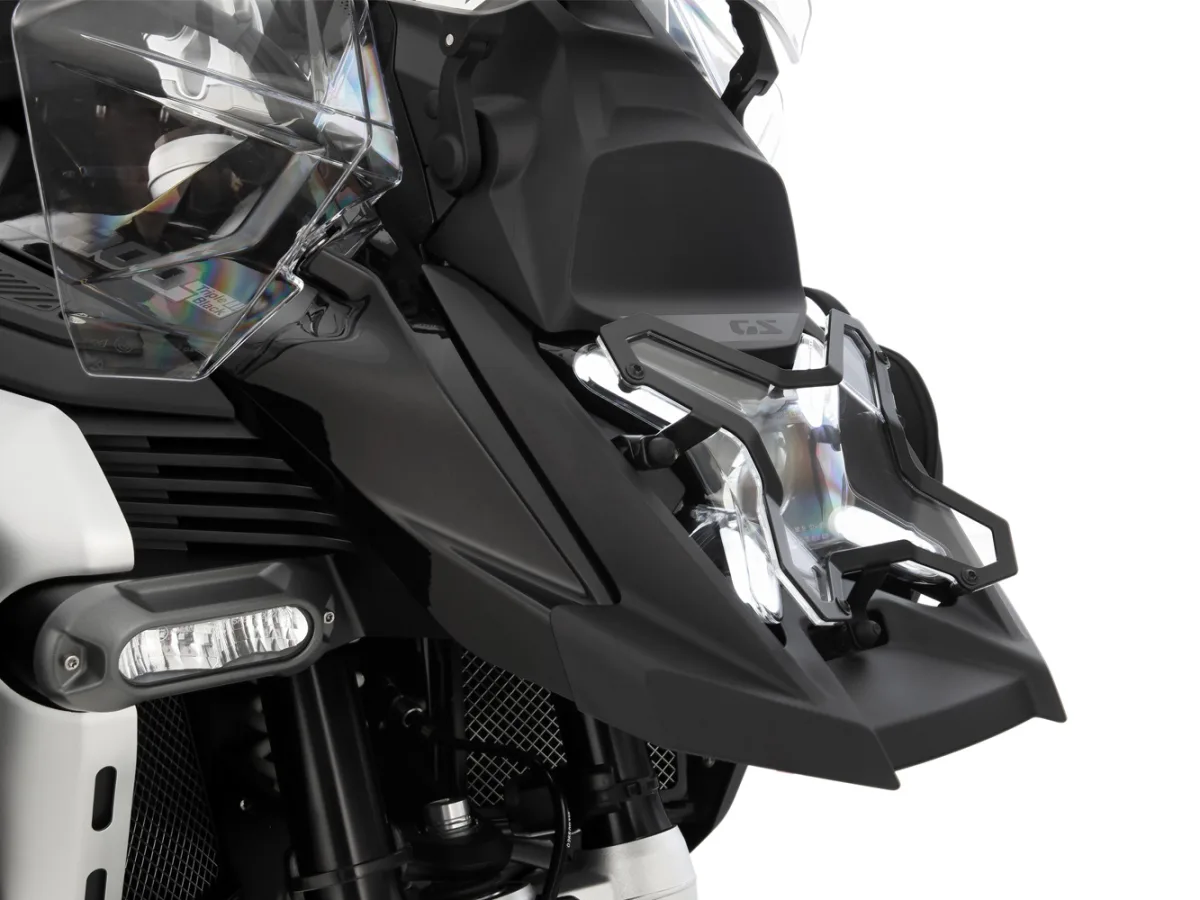 Защита фары прозрачная R1300GSA (Комплект 13260-102-VM + 13261-002-ANB) 13261-102 Wunderlich, фото 3