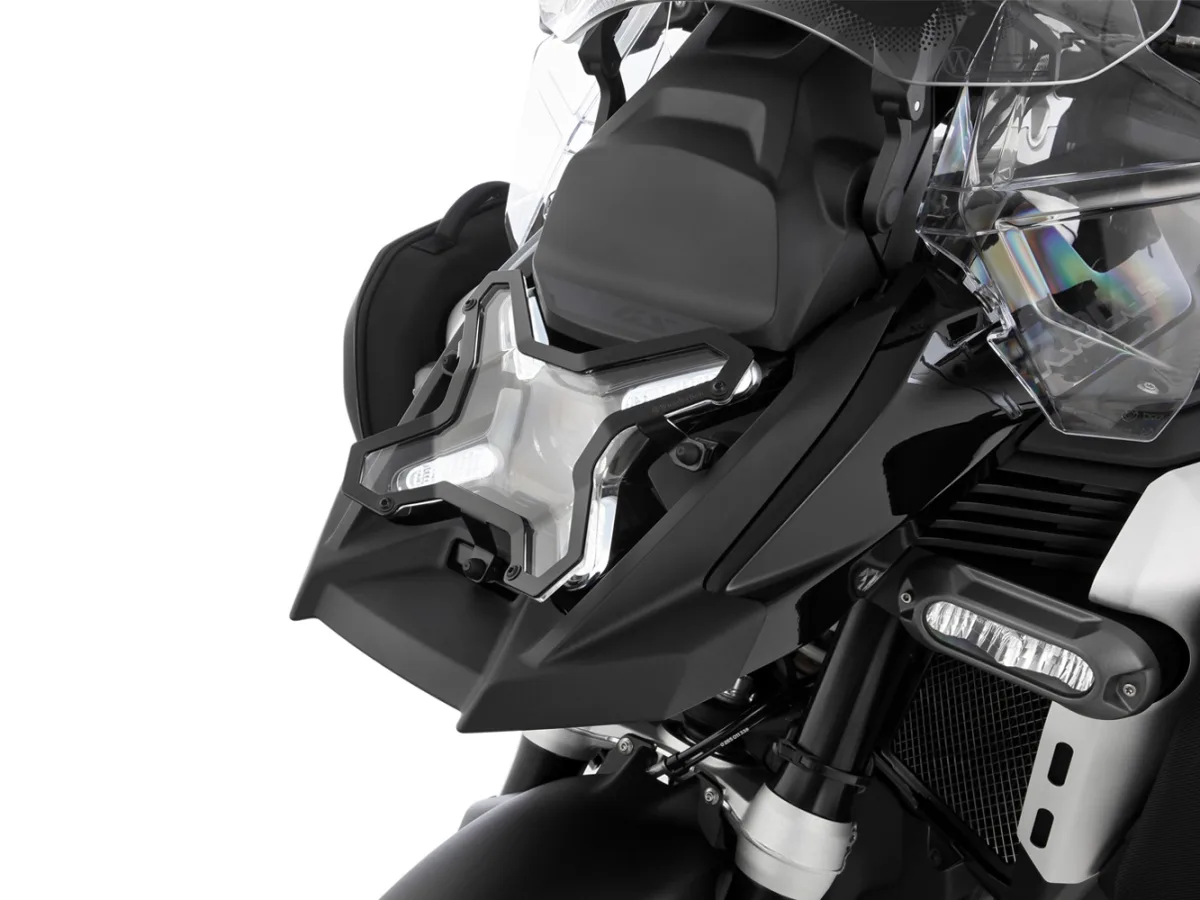 Защита фары прозрачная R1300GSA (Комплект 13260-102-VM + 13261-002-ANB) 13261-102 Wunderlich, фото 6