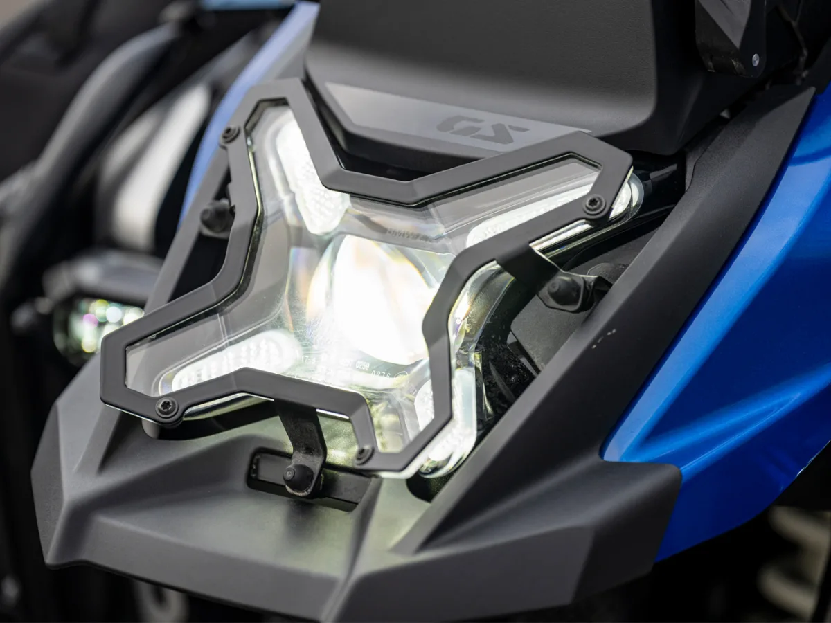 Защита фары прозрачная R1300GSA (Комплект 13260-102-VM + 13261-002-ANB) 13261-102 Wunderlich, фото 9