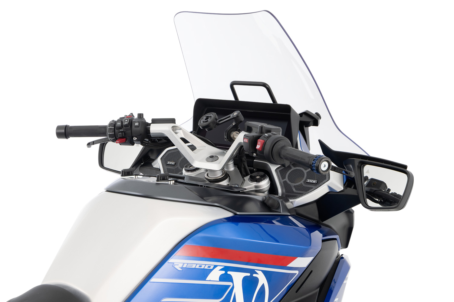 Проставки руля ERGO R1300RT 25мм Silver