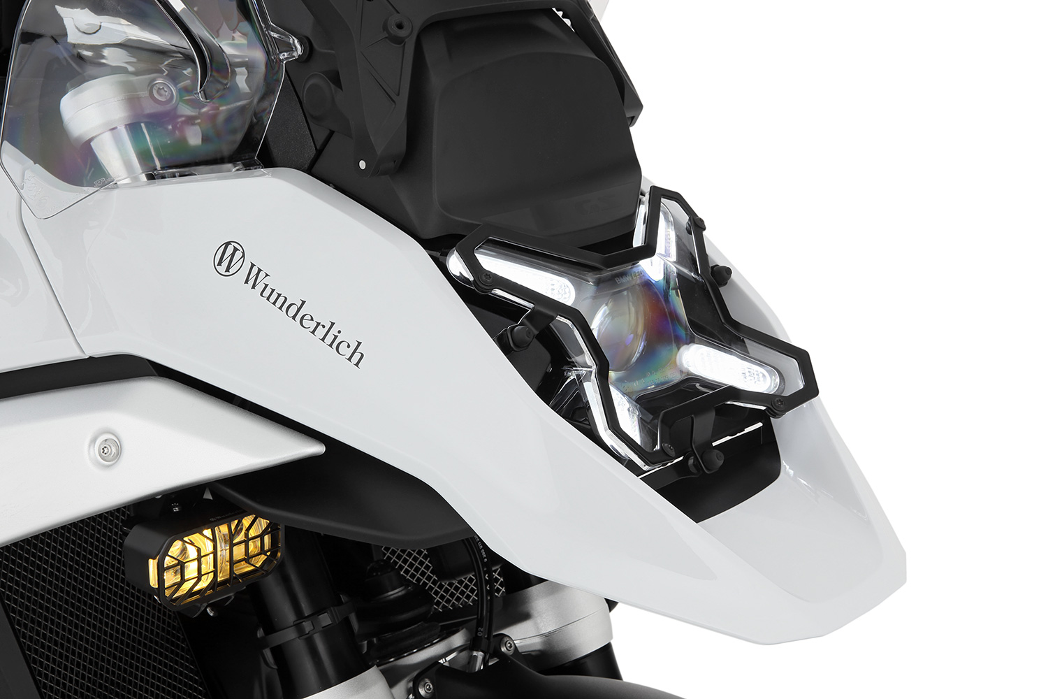 Защита фары прозрачная R1300GS (Комплект 13260-102-VM + 13260-002-ANB)